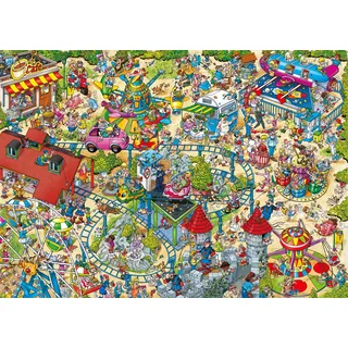 Ravensburger Puzzle 12001165 - Ray Nicholson: The Amusement Park - 1000 Teile Puzzle für Erwachsene und Kinder ab 14 Jahren