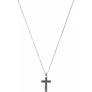 Emporio Armani EGS1705 Herren Collier Edelstahl grau/silber