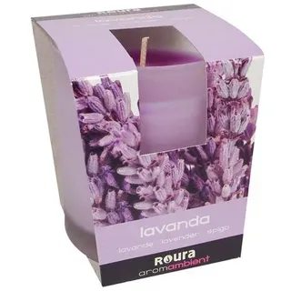 ROURA Duftkerze Lavendel Glas