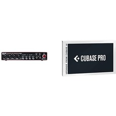 Steinberg UR44C USB 3.0 Audio-Interface + Cubase Pro 13 Upgrade von Cubase AI 12/13 (Performance optimiert, MIDI Remote Integration, inkl. Cubasis LE und Steinberg Plus Software-Paket), Red
