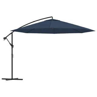vidaXL Ampelschirm 3,5 m Blau - Blau