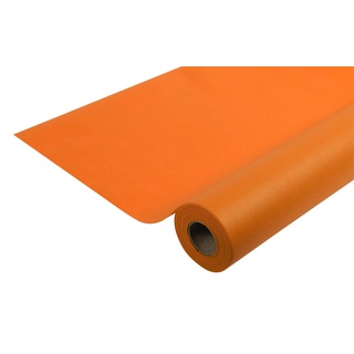 Pronappe Tischdecke R782543I Einweg-Tischdecke aus Spunbond-Vlies Länge 25m Breite 1,20m (pro Rolle) Farbe Orange Reißfestes, wasserabweisendes und abwischbares Material