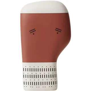 Normann Copenhagen Normies Dekofigur, Beton, braun, 10cm