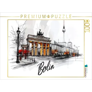Calvendo Puzzle Berlin | 1000 Teile Lege-Größe 64x48cm Foto-Puzzle für glückliche Stunden