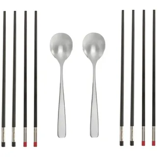 Zwilling Essstäbchen 10 St. Edelstahl 18/10 Schwarz