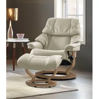 Stressless® Fußhocker »Reno«, mit Classic Base, Gestell Eiche, beige