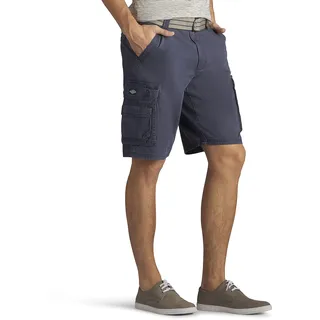 Lee Herren Latzhose Neu Gürtel Wyoming Cargo Shorts, Sporting Blue, 50
