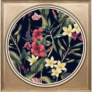 queence Acrylglasbild »Blumen«, Blumen-Blumenbilder-Kunst-Pflanzen-Pflanzenbilder-Gemälde, Fine Art-Print in Galeriequalität, grün