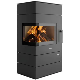Justus Voga W+ Kaminofen Stahl Schwarz