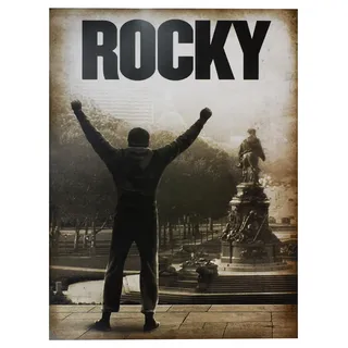 KUSTOM ART Poster Serie Poster Poster Film Celebrate Rocky Sylvester Stallone Druck im Vintage-Stil auf beschichtetem Papier, 40 x 30 cm.