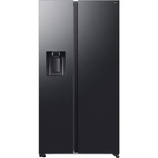 Samsung RS70F66KBFEF Side-by-Side (634 l, 1784 mm hoch, Schwarz)