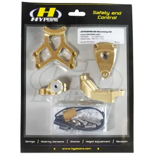 Hyperpro Bmw R 1200 Gs 04-12 Mk-bm12-b002 Lenkungsdämpfer-montagekit - One Size