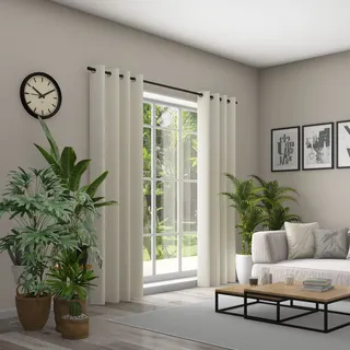 Neutex for you! Linessa Vorhang Ösen 137 x 245 cm beige