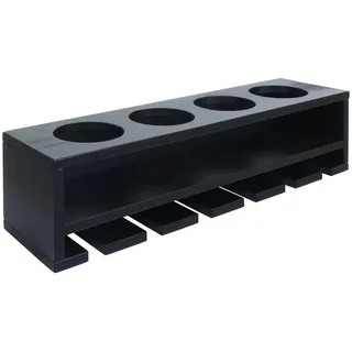 MCW Weinregal 12 x 48 x 12 cm Schwarz