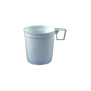Papstar Kaffeetasse 0,25 l Weiß 40 St.