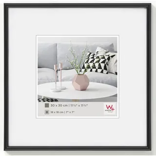 Walther GALERIA schwarz 30x30 cm 2er Set