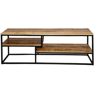 TV Lowboard Fernsehschrank TV Bord Liverpool Metall-Gestell schwarz