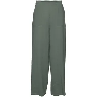 VERO MODA Damen Vmnatali Nia Hw Pant WVN Hose, Laurel Wreath, L EU