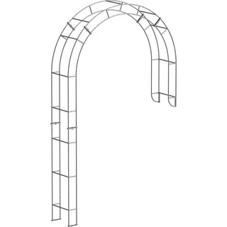 Eleo Wandrosenbogen Cremona Feuerverzinkt 230 cm x 140 cm x 34 cm