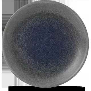 Churchill Super Vitrified Stonecast Aqueous Fjord Flache Coup Teller, 16,5 cm, 12 Stück