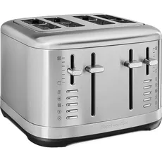 Kitchen Aid 5KMT4109ESX Toaster (Edelstahl, 1960 Watt, Schlitze: 4)