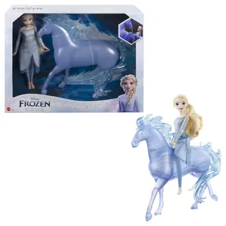 Mattel Disney Die Eiskönigin Elsa und Nokk Puppe (HLW58)