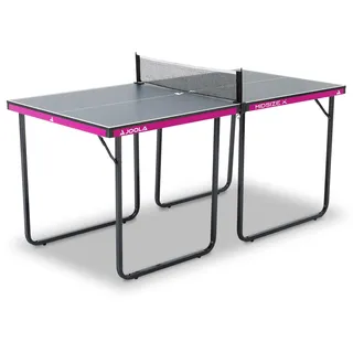 Joola Midsize X – kompakte Tischtennisplatte für drinnen,platzsparend, klappbar, mit Netz,152 x 76 cm