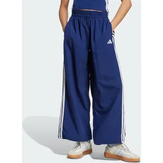 adidas Essentials 3-Streifen Lifestyle Woven Parachute Hosen Dunkelblau/Weiß S