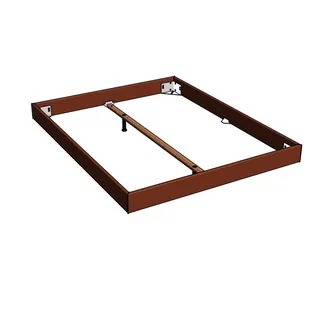 Hasena Längstraverse für Hasena Betten Fußhöhe 20-30cm Bettlänge: 200cm