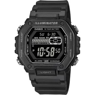 Casio Collection Men's digital MWD-110HB-1BVEF Resin case and Strap