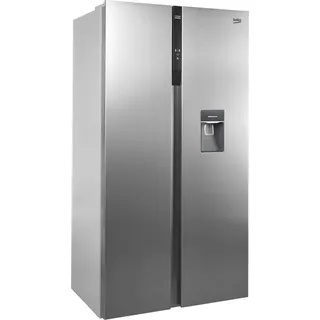 Beko GNO5322WDXPN Side-by-Side (532 l, 1770 mm hoch, Silber)