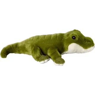 Bauer ECO-LINE - Plüschtier Krokodil (28cm) Kuscheltier Stofftier recycelten Materialien - Grün