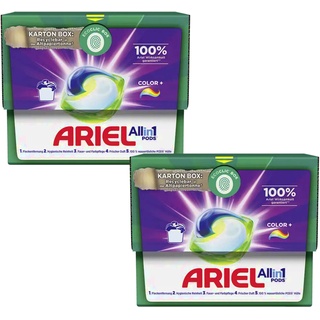 2x 15 WL Ariel Compact Actilift Power Color Pods All in 1 Farbe Wäsche Universal