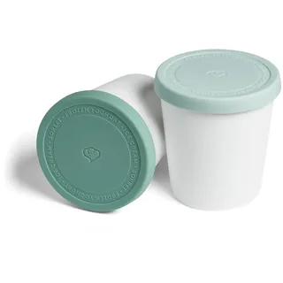 SPRINGLANE 2er-Set Eisbehälter für Speiseeis 1 L, Aufbewahrungsbehälter, Gefrierdosen, Eis-Container BPA-frei in Lebensmittelqualität