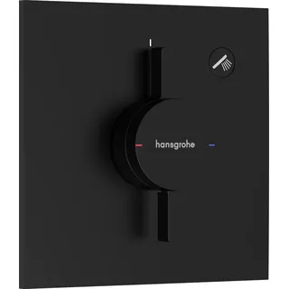 Hansgrohe DuoTurn E Mischer, Unterputz, 1 Verbraucher, eckige Rosette, 75617670,