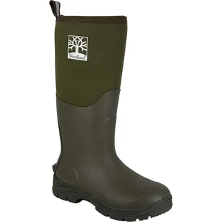 Woodland - Herren/Damen Uni Gummistiefel, Isoliert DF2495 (38 EU) (Olivgrün) - Grün