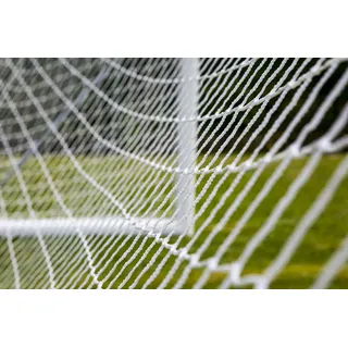 Netsportique Fußballtor Weiß 7,32 x 2,44 x 0,8 x 2 m