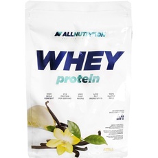 Bild All Nutrition Whey Protein 908g Molkenproteinpulver Protein Pulver Powder Muskelaufbau (Banana)