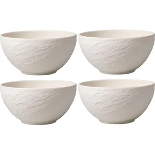 Villeroy & Boch Manufacture Rock Bol 4er Set Geschirr