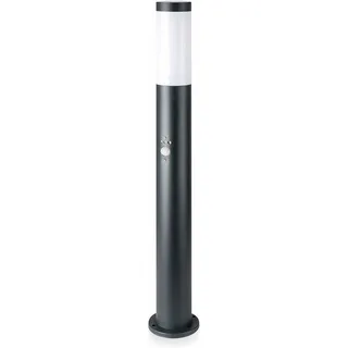 V-Tac Laterne Edelstahl 80,0 cm inkl. Bewegungsmelder grau
