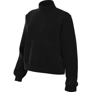 Nike 24.7 Impossiblysoft Oversize-Oberteil Mit Dri-Fit-Technologie Und Halbreißverschluss Damen Black/Dk Smoke Grey, XS