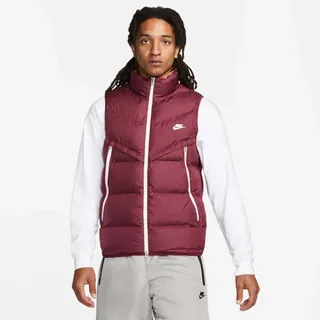 Nike Herren Weste Storm-Fit Windrunner DR9617-638 S - Dk Beetroot/Sail - S