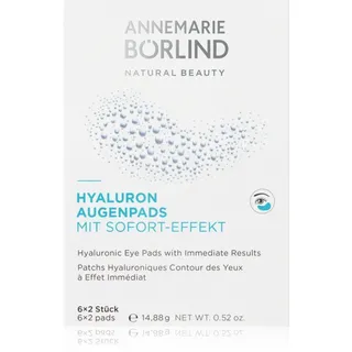 Annemarie Börlind Hyaluron Augenpads mit Sofort-Effekt 6 x 2 St.