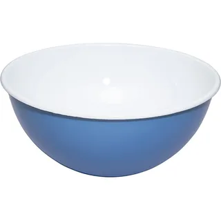 Riess, 0465-129, Schüssel 26cm, Emaille, CLASSIC Edition NATURE BLUE DARK, 0,915kg, 3.5 Liter, 27.5 x 27.5 x 12.2cm