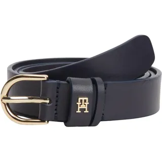 Tommy Hilfiger Damengürtel Leder blau 100