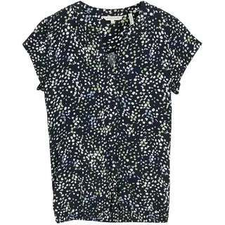 Tom Tailor Kurzarm-bluse Multicolor Blau 36