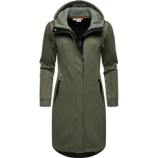 Ragwear Kurzmantel »Kurzmantel Letti Long Bonded«, grün
