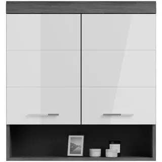 INOSIGN Hängeschrank »Siena«, Badmöbel Badschrank, 2 Tür, Breite 37 cm weiß