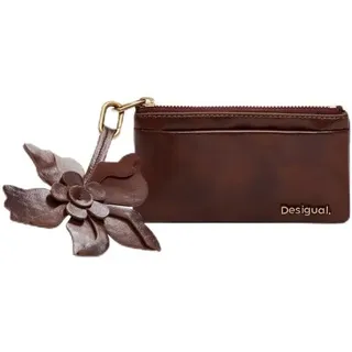 Desigual Mone_Reprise Choco Valent, Bi-Fold Geldbörse für Damen, Größe 7, braun, 7