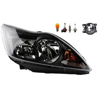 Johns, Scheinwerfer Halogen passend für Ford Focus 05 02/08-01/11 H7 H1 R +Nebel+Leuch. 1679651 1568267 1734676 1744974 1754444 8M5113100CB 8M5113100C